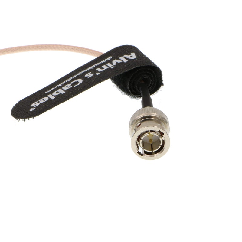 Alvin's Cables Blackmagic DIN 1.0/2.3 Mini BNC Right Angle to BNC Male 75ohm RG179 HD SDI Cable - Image 4